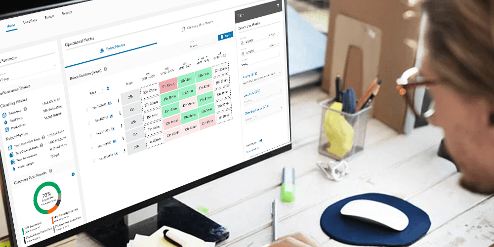 Avidbots Command Center Dashboard